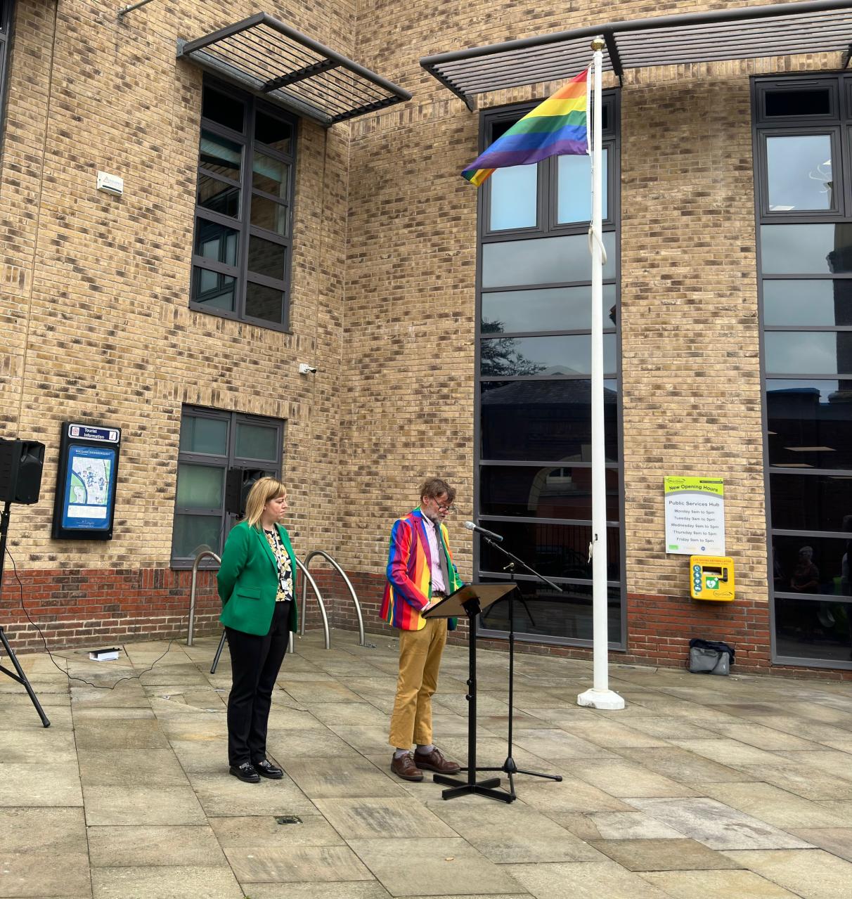 West Lindsey District Council raises rainbow Flag